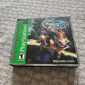 Chrono Cross for PlayStation - Black and Green